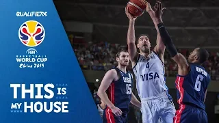 Argentina v United States - Full Game - FIBA Basketball World Cup 2019 - Americas Qualifiers