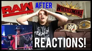 RAW AFTER MANIA REACTIONS!: UNDERTAKER RETURNS!