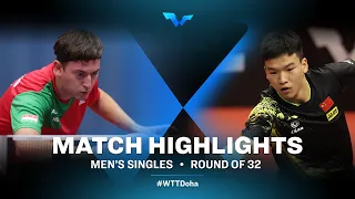 Bence Majoros vs Xiang Peng | MS | WTT Contender Muscat 2022 (R32)