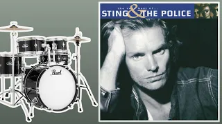 Message In A Bottle - The Police | Only Drums (Isolated)