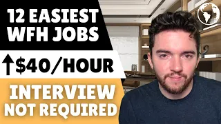 Top 12 Easiest No Interview Work From Home Jobs 2024