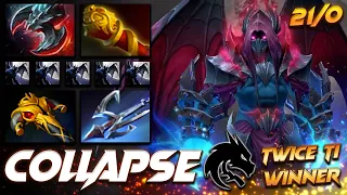 Twice TI Winner Collapse Night Stalker 21/0 - Dota 2 Pro Gameplay [Watch & Learn]