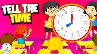 TELL TIME to the HOUR for KIDS! | Educational Videos for Young Learners