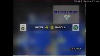 1995-96 (21^ - 11-02-1996) INTER-Napoli 4-0 [Ganz,Ganz(R),Branca,Branca] Servizio 90°Minuto Rai1