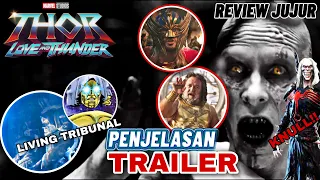 Penjelasan DETAIL TRAILER THOR LOVE AND THUNDER - REVIEW dan REKAP LENGKAP CERITA THOR - INDONESIA