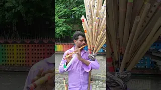 #streettalent #flute #mere naina sawan bhado#