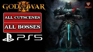 GOD OF WAR 3 REMASTERED | All Cutscenes (FULL MOVIE)