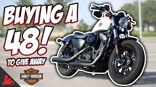 Buying A Harley-Davidson 48 🛠 To Give Away! (S3 Ep2)