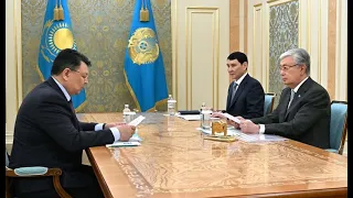 Президент принял вице-премьера Каната Бозумбаева