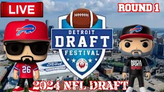 2024 NFL Draft: Round 1 Live Coverage & Analysis! #buffalobills