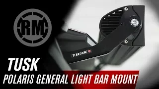 Tusk LED Light Bar Brackets | Polaris General
