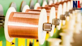 Cool And Creative Copper Cables Manufacturing Process With Modern Machines And Skillful Workers