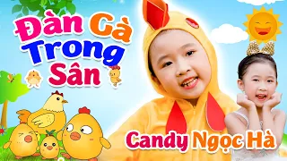 Nhạc Thiếu Nhi Sôi Động Cho Bé Ăn Ngon 🐖 Đàn Gà Trong Sân, Gà Trống Mèo Con Và Cún Con