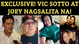 Vic Sotto at Joey De leon NAGSALITA NA SA SEKRETONG NABUNYAG NI FRANCIS MAGALONA!