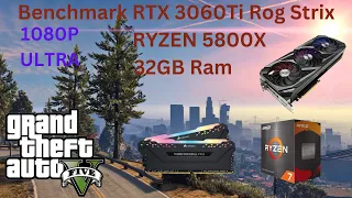 RTX 3060Ti | Ryzen 5800X | 32GB Ram | GTA V Benchmark - 1080p Full Ultra