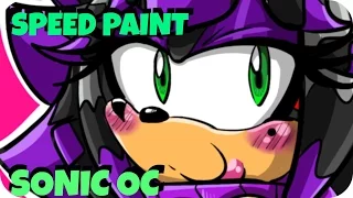 ✎ Speed Paint ✎ || SONIC OC || Spazz ♫