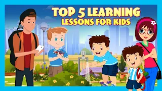 Top 5 Learning Lessons for Kids | Tia & Tofu | Beddtime Stories for Kids | Short Stories