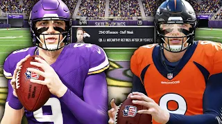Following The Career of JJ McCarthy! Madden 24 Franchise Experiment