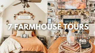 7 Fall Antique Farmhouse Homes Tour