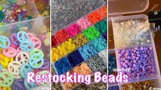 Restocking Beads Asmr | Tik Tok Compilation