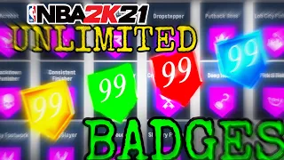 NEW Badge Glitch/99 Stats And MORE in NBA 2K21 MOBILE!