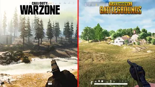 Call of Duty: Warzone Vs PUBG - Attention to Detail, Graphics & Gameplay Comparison