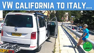 VW California to ITALY on mountain roads ! Part 4 of our Camping Trip