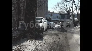 Молодой автолюбитель лишится прав после сольного ДТП в Хабаровске. Mestoprotv