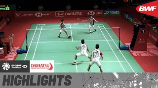 An all-Indonesian men’s doubles match-up sees Gideon/Sukamuljo against Kusumawardana/Rambitan