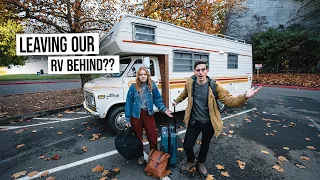 We Had to ABANDON Our Vintage RV!? Leaving Indefinitely + Travel & Life Update!