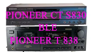 Pioneer CT S830 дека пионер дека deck  t 838 Pioneer T-838 калибровка  как есть