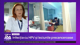 Leziunile precanceroase ale colului uterin cauzate de infecția HPV – Dr. Virginia Țârlea | SANADOR