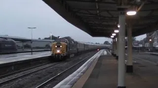 55022 'Royal Scots Grey' tears through Taunton on 'The Mazey Day Cornishman' - 23/06/12