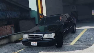 GTA V Mercedes Benz Car Mod | سيارة المرسيدس الكلاسيكية في جي تي أي 5