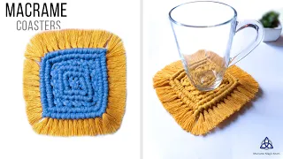 DIY MACRAME COASTER | Table Decoration Ideas