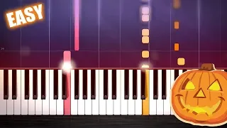 HALLOWEEN THEME - EASY Piano Tutorial by PlutaX