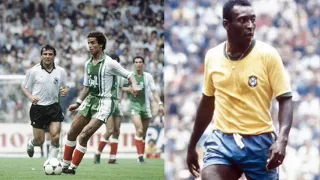 لخضر بلومي Lakhdar Belloumi vs Pelé : La feinte de corps  magistrale