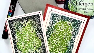 Quick Crafts: how to use stamping foam with a stencil 🤯