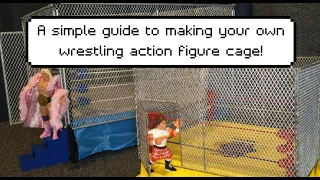 A guide to making your own WWE wrestling action figure cage