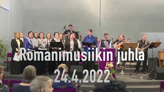 Romanimusiikin juhla -  Henry ja Sanna Hedman, Tuula Åkerlund, Hedmanin sisarukset, Pentti Oikarinen