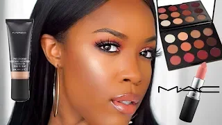 FULL FACE OF MAC COSMETICS | ONE BRAND MAKEUP TUTORIAL