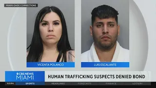 Human trafficking suspects denied bond