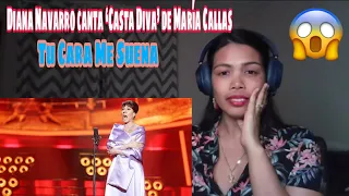 Its MyrnaG REACTS TO Diana Navarro canta ‘Casta Diva’ de María Callas - Tu Cara Me Suena