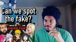 REACTION: 6 Anime SUPERFANS vs 1 Fake Fan | Odd Man Out (Jubilee)