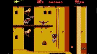 Aladdin - NES, Actual Gameplay