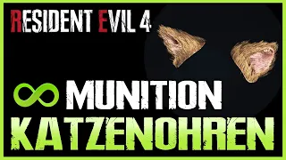 Unendlich Munition für (fast) alle Waffen | Katzenohren freischalten | Resident Evil 4 Deutsch