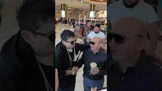 Chino Maidana y Maromero Paez se encontraron en Las Vegas #canelobivol #canelo