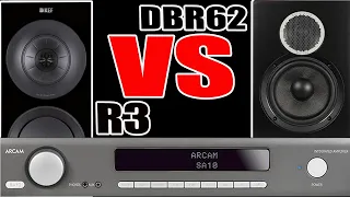 [Sound Battle] KEF R3 vs Elac Debut Reference DBR62 Bookshelf Speakers/ Arcam SA10 Integrated Amp