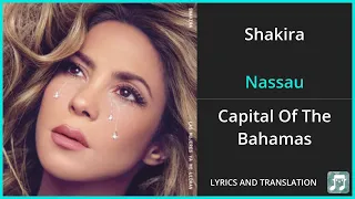 Shakira - Nassau Lyrics English Translation - Spanish and English Dual Lyrics  - Subtitles Lyrics