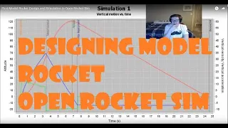 First Model Rocket Design and Simulation in Open Rocket Sim